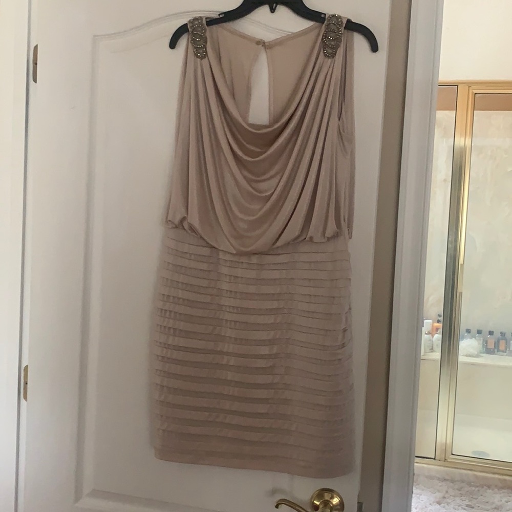 Cocktail dress, shimmery, comfy stretch fabric